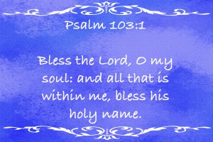 Psalm 103 1 3BL